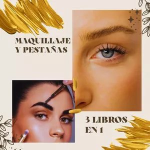 Imagen de portada para Ebook Maquillaje y pestañas 3 libros en 1 