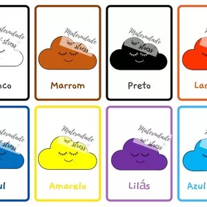 Imagem de capa para o Curso online Flashcards das Cores