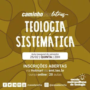 Imagem de capa para o Curso online Teologia Sistemática