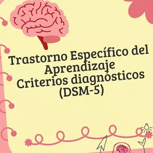 Imagen de portada para Ebook DSM V - Trastornos Específicos de Aprendizaje. 