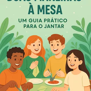 Imagem de capa para o Ebook Boas Maneiras à Mesa: Um Guia Prático para o Jantar