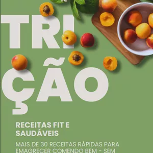 Imagem de capa para o Ebook Ebook 30 receitas Saudáveis - Doces, Salgadas e Leves - Fit, Low Carb, Vegetarianas