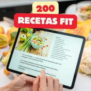 Imagen de portada para Curso online 200 Recetas FIT