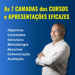 Imagem do curso As 7 Camadas dos Cursos e Apresentações Eficazes