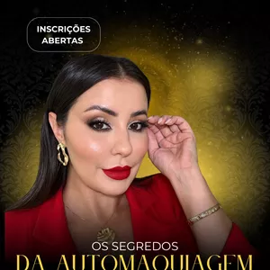 Imagem de Os segredos da Automaquiagem  criado por Daniele de Oliveira Lima na hotmart