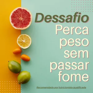 Imagem de capa para o Ebook Dessafio Perca peso sem passar fome