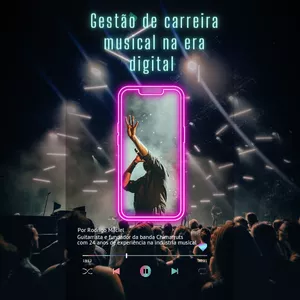 Imagem de capa para o Ebook Gestão de carreira musical na era digital 