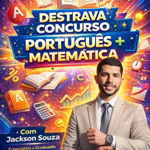 Imagem do curso Destrava Concurso Público (Aulas Português + Matemática)
