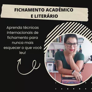 Imagem de capa para o Curso online Fichamento acadêmico e literário