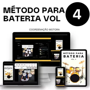 Imagem do curso CURSO MÉTODO PARA BATERIA VOL.04