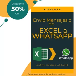 Imagen de portada para Curso online Automatiza tus mensajes en WhatsApp desde Excel - Ahorra tiempo y mejora tu productividad