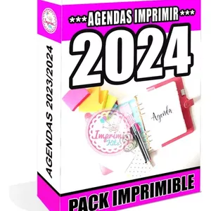 Imagen de portada para Curso online PACK 5 PLANTILLAS - AGENDAS 2024