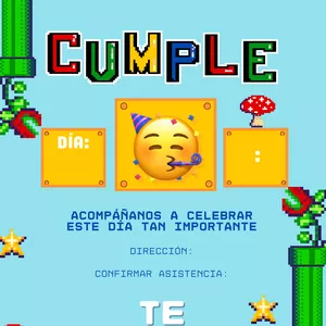 Imagen de portada para Ebook Plantilla de cumpleaños 