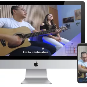 Imagem de capa para o Curso online Violão Gospel em 4 Semanas