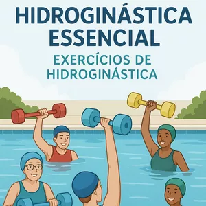 Imagem de capa para o Ebook HIDROGINÁSTICA ESSENCIAL: EXERCÍCIOS DE HIDROGINÁSTICA