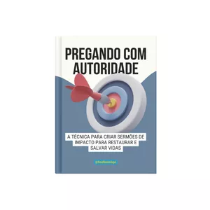 Imagem de capa para o Ebook Pregando com Autoridade 