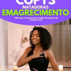 Imagem de capa para o Ebook 500 Copys Matadoras para Emagrecimento V1