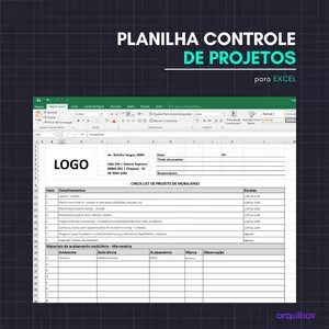 Imagem de capa para o Ebook Planilha de controle de projetos 