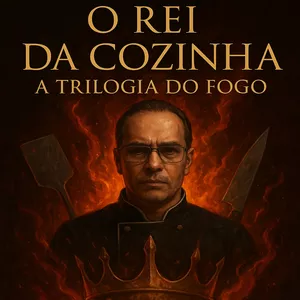 Imagem de capa para o Ebook o rei da cozinha , a trilogia do fogo