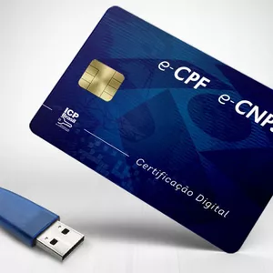 Certificado Digital e-CPF A3 12 MESES + TOKEN