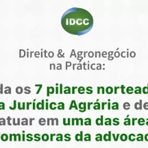 Imagem de capa para o Curso online Direito e Agronegócio na Prática - Aula Magna