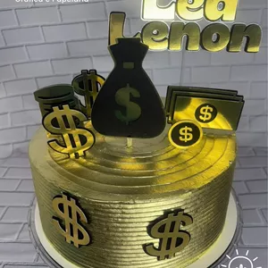 Imagem de capa para o Ebook Topo de bolo Dinheiro ( Arquivo de corte)