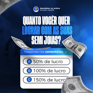 Imagem de capa para o Ebook PRECIFICAÇÃO SEMI JOIAS