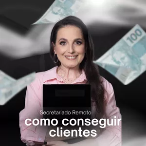 Imagem de capa para o Curso online Como conseguir clientes | Secretariado Remoto &amp; Assistente Virtual 