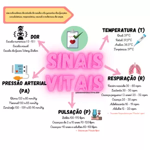 Imagem de capa para o Ebook Sinais Vitais - Resumo Criativo