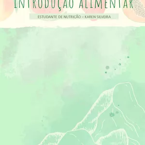 Imagem de capa para o Ebook E-BOOK SOBRE INTRODUÇÃO ALIMENTAR