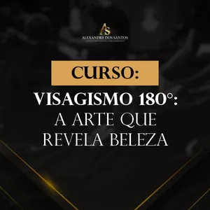 Imagem de capa para o Curso online Visagismo 180°: a arte que revela beleza 