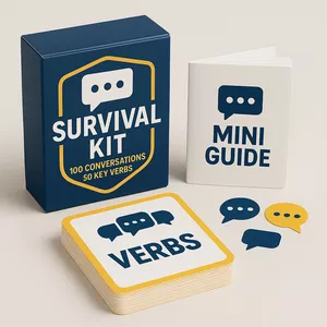 Imagen de portada para Curso online 🧳 Kit de Supervivencia en Inglés para Viajeros