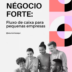 Imagem de capa para o Ebook Fluxo de caixa para pequenas empresas 