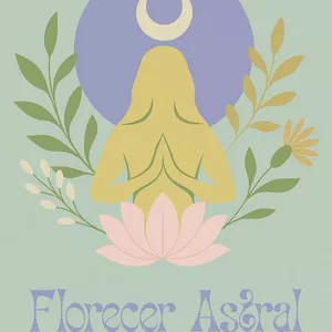 Imagem de capa para o Ebook Florescer Astral 🌙✨
