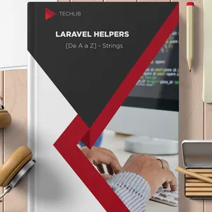 Imagem de capa para o Ebook Laravel Helpers - Strings