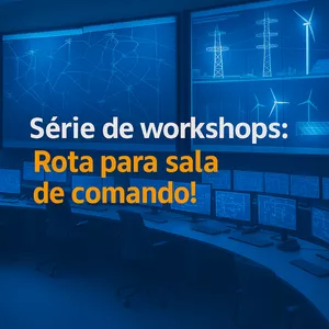Imagem de capa para o Evento online Série de Workshops: Rota para sala de comando!