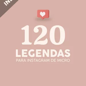 Imagem de capa para o Ebook 120 legendas para sobrancelhas no Instagram 