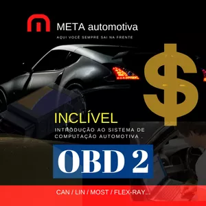 Imagem de capa para o Ebook introdução ao sistema OBD 2 / seu carro tem cérebro ...