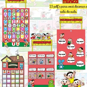 Imagem de capa para o Ebook KIT SALA TURMA DA MÔNICA 🍉 -  EDUCA ARTE 