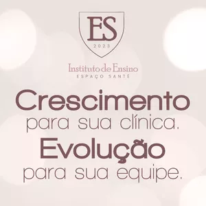 Imagem de capa para o Curso online Ensino Espaço Santé: Crescimento para sua Clínica. Evolução para sua Equipe.