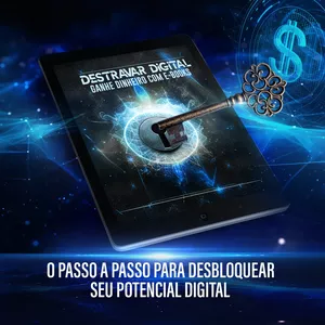 Imagem de capa para o Curso online Destravar Digital - O Passo a Passo para Ganhar Dinheiro com E-books 