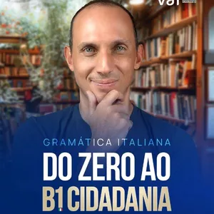 Imagem de capa para o Curso online Gramática italiana do Zero ao B1 Cidadania