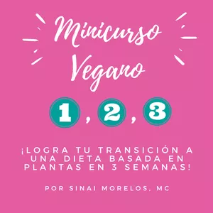 Imagen de portada para Curso online MINICURSO "VEGANO 1,2,3"