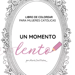 Imagen de portada para Ebook Un Momento Lento, libro para colorear