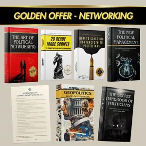 Cover image for Ebook POLITICAL NETWORKING - GOLDEN OFFER