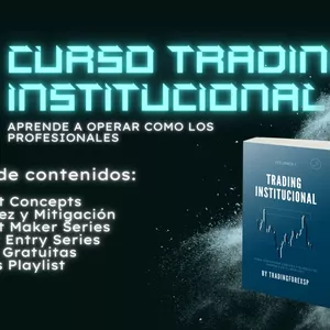 Imagen de portada para Curso online Curso de Trading Institucional | ICT en Español