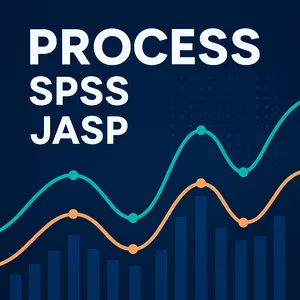 Imagen de portada para Curso online Process con SPSS y JASP | 2 en 1