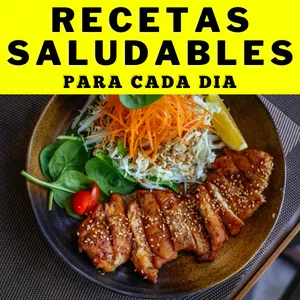 Imagen de portada para Ebook Libro de Recetas Saludables para cada día