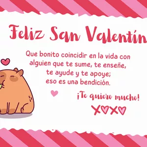 Imagen de portada para Ebook Tarjeta San Valentin 2025