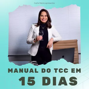 Imagem de capa para o Ebook Manual do TCC em 15 dias